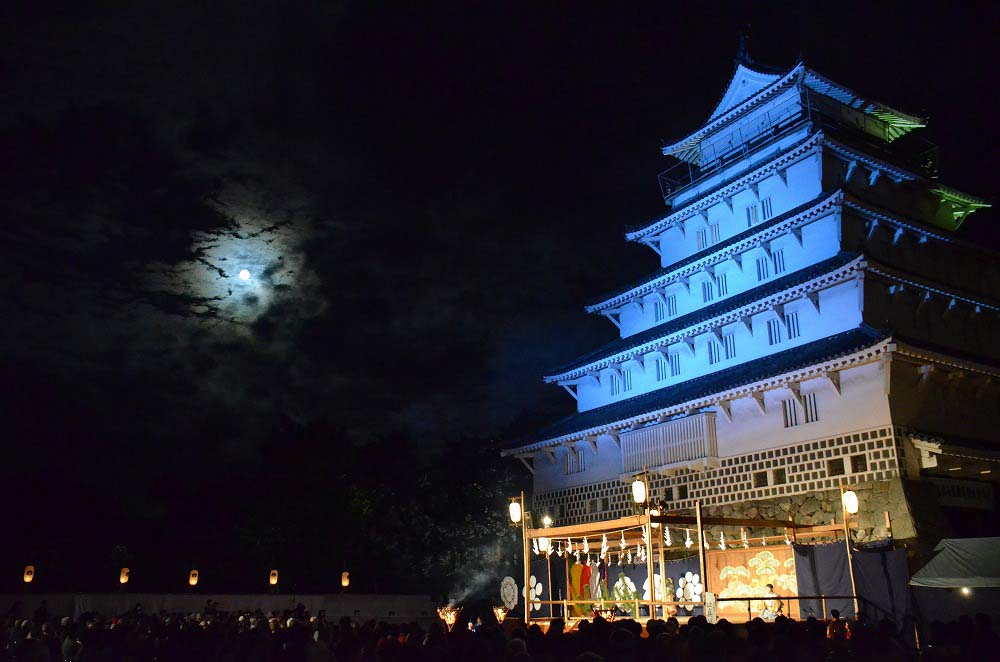 島原城薪能