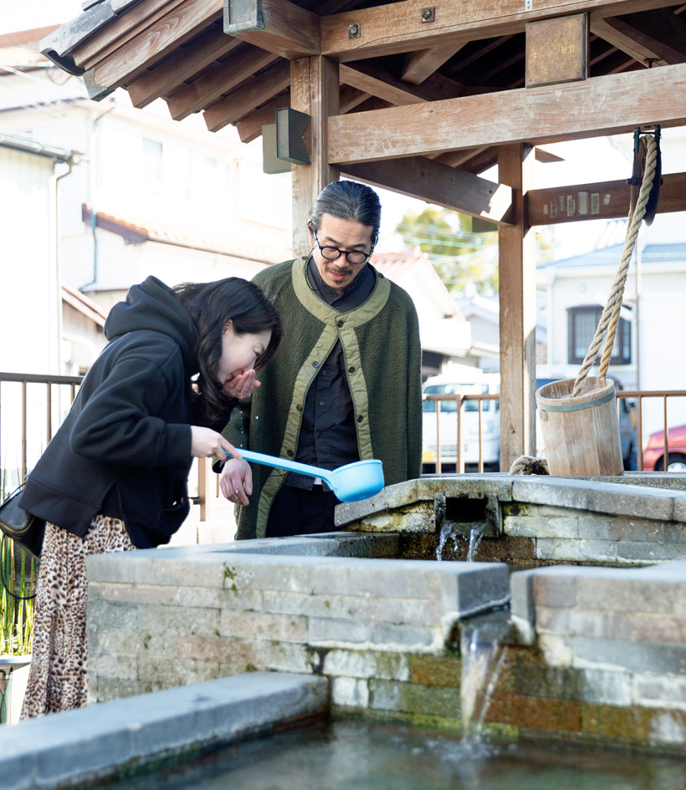 「水の都」と呼ばれる島原市には湧水スポットがたくさん、マイボトルでのお持ち帰りも大歓迎！