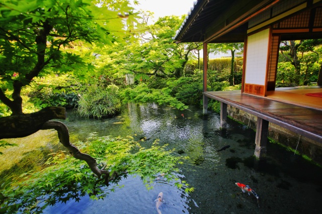 湧水庭園　四明荘