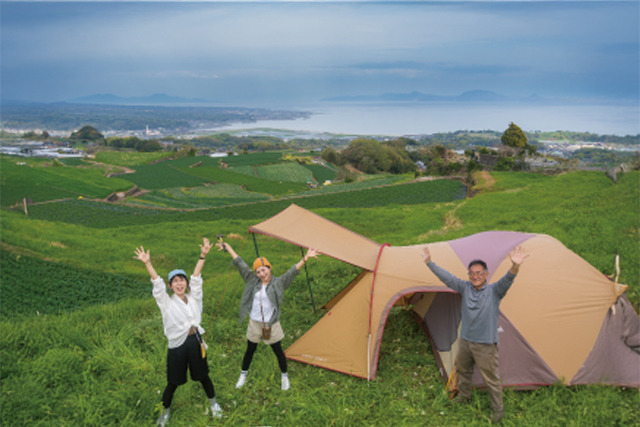 季節限定!棚田キャンプ(11月~3月)